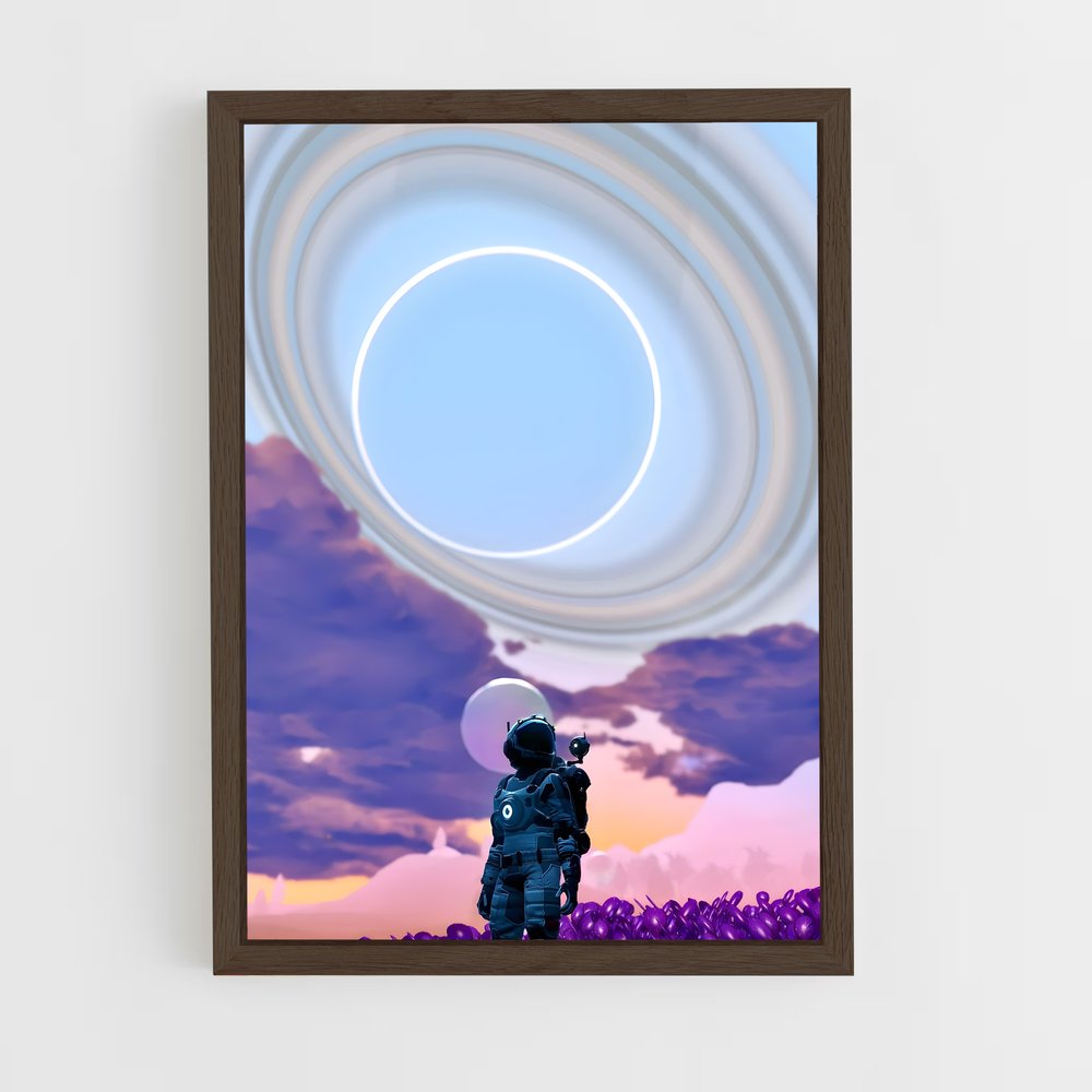 Poster Éveil dans les Fleurs – affiche No man sky (vue 5)